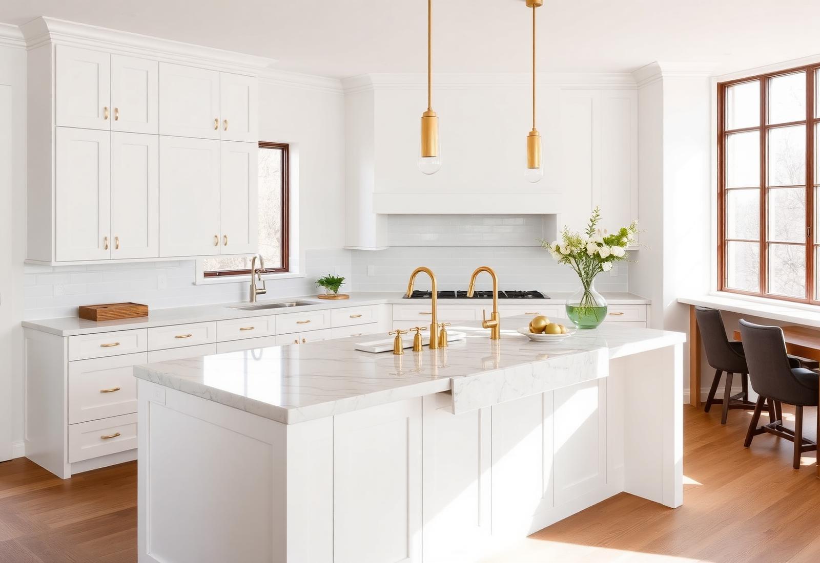 Beautifully renovated modern kitchen